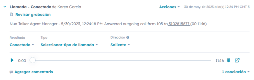 Hacer llamadas desde HubSpot