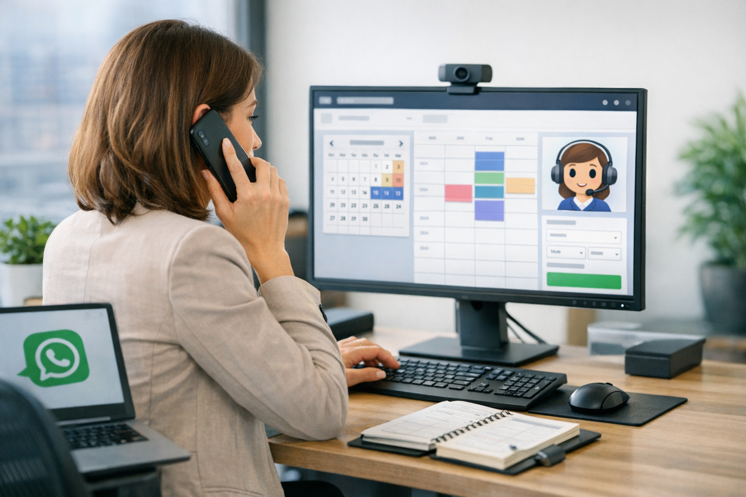Professional Demo Nua Talker WhatsApp on Computer Professional Demo Nua Talker WhatsApp on Computer