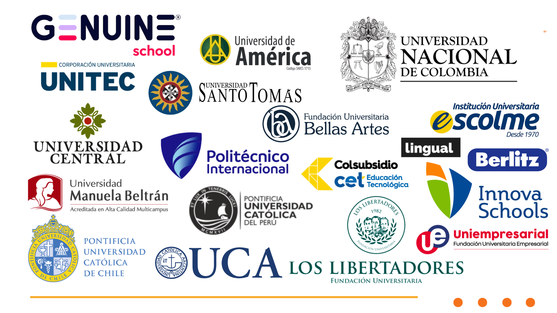 Clientes de Nua en el sector educativo